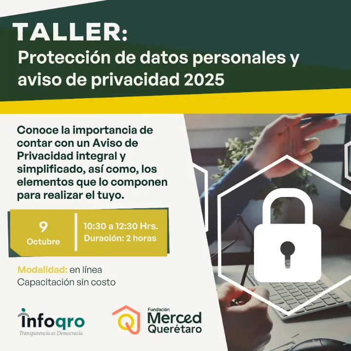 Taller protección de datos personales y aviso de privacidad 2025